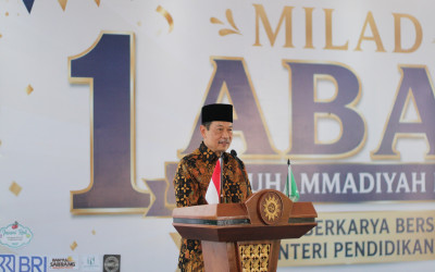 Resepsi Satu Abad SD Muhammadiyah Mutihan bersama Menteri Pendidikan