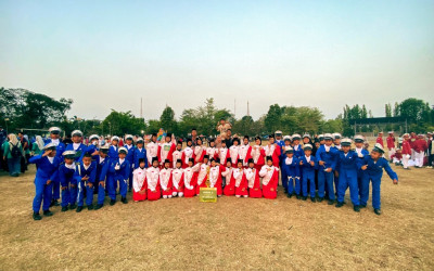SD Muhammadiyah Mutihan Raih Juara II di Lomba Baris-Berbaris Gema Binangun XXVI