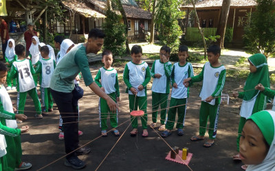 Serunya Outbound di Dolandeso Kalibawang